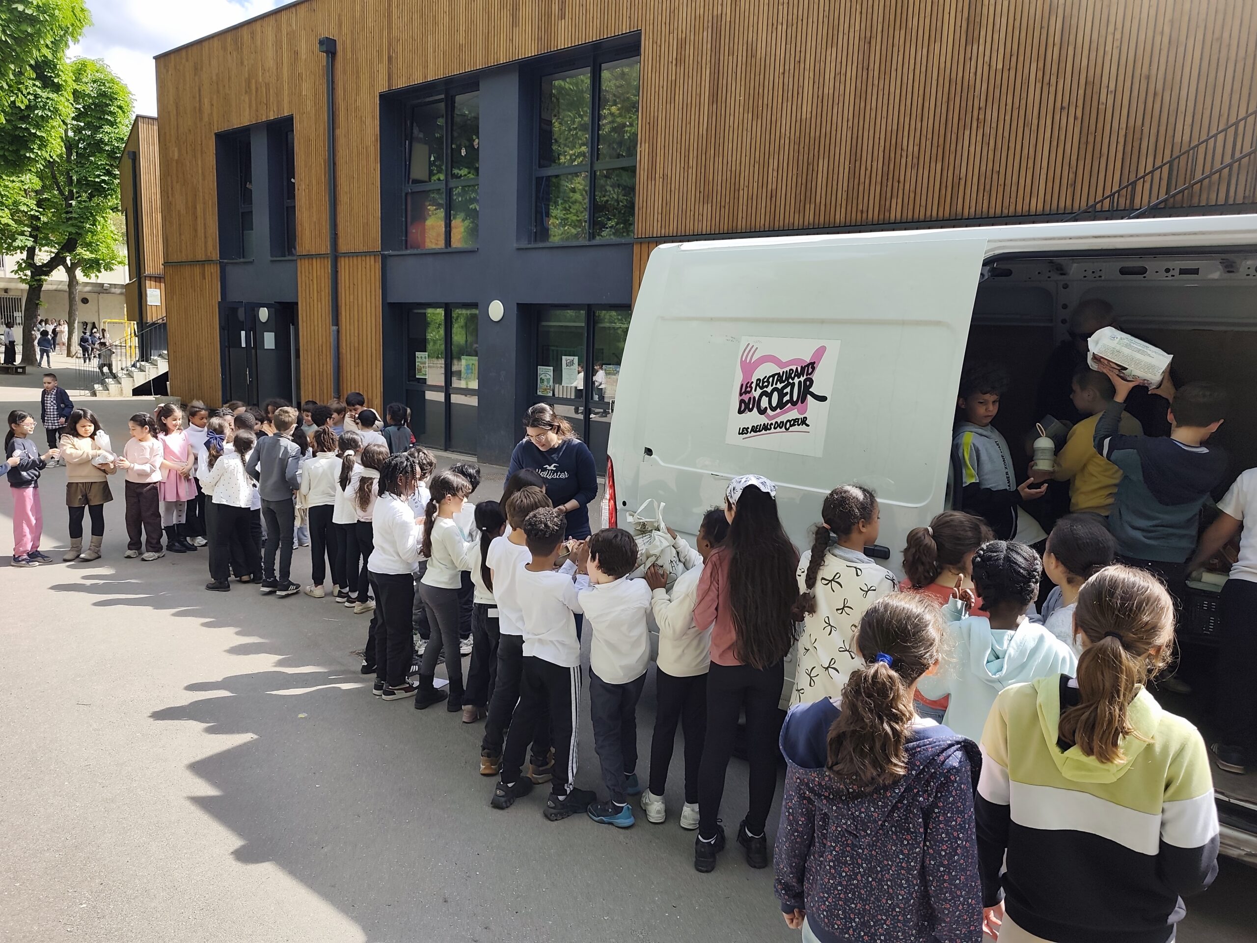 Collecte du carême au profit des Restos du coeur