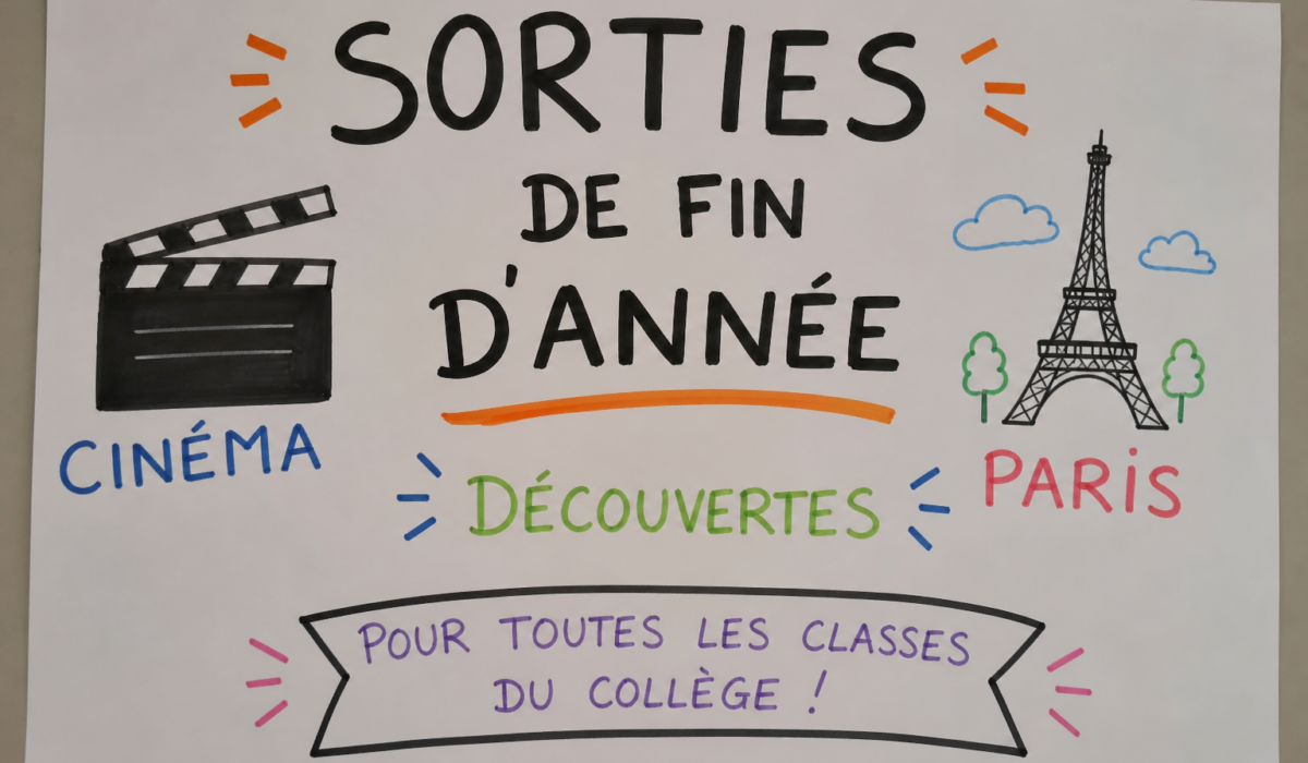 Sorties de fin d’année au collège St Joseph