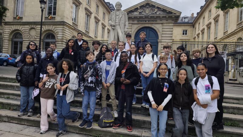 Sortie des 6èmes au Collège de France
