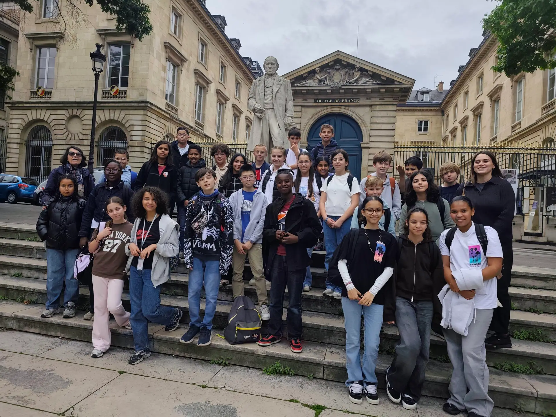 Sortie des 6èmes au Collège de France